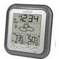 Wireless Weather Station with Indoor/Outdoor Temp & Min/Max Temp (Gray)